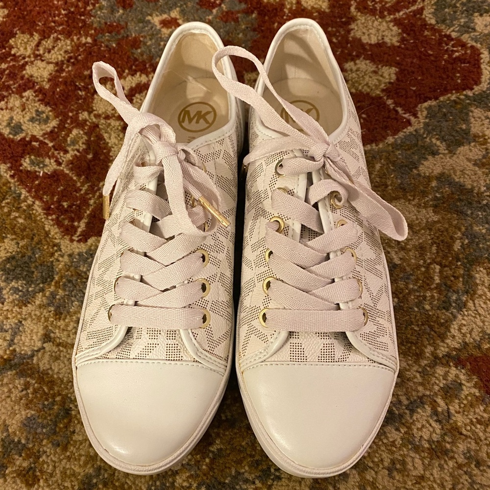 Michael Kors lace up sneakers NWOT